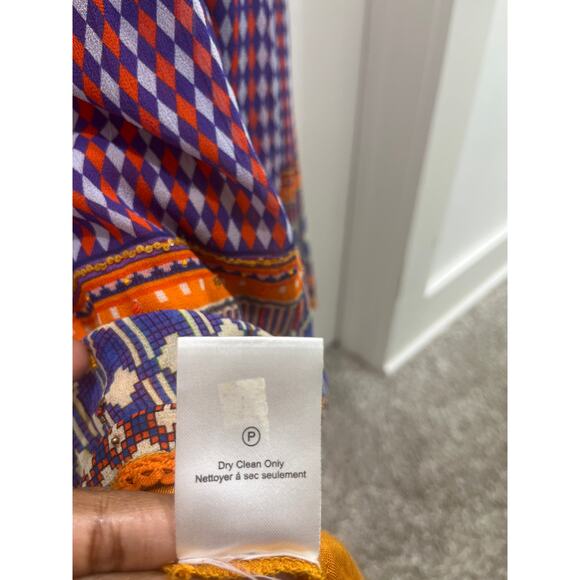 Anthropologie Aelyn Embroidered Maxi Dress by TANVI KEDIA Sz 4 - Picture 10 of 14